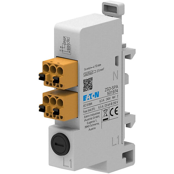 Eaton Sicherungshalter 40mm Sammelschiene ZSD-SPA